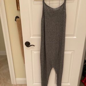 Zara Size Medium Jumpsuit- heather grey